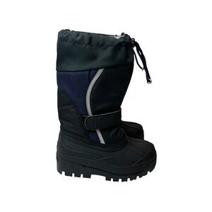L.L. Bean Kids Black Norwoods Insulated Snow Boots Size 10 New